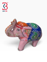 KB ART Ethnic Wooden Elephant Handicraft Luxury Interiors Handcrafted Indian Artisan - Ethnic Wooden Elephant Handicraft for Luxury Interiors