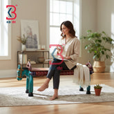 KB ART Wooden Bench KB-5149 - hand finished finish, handmade Jodhpur wood decor