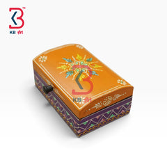 KB ART Ethnic Indian Wood MDF Cabinet Box Handcrafted Indian Artisan - Ethnic Indian Wood Mdf Cabinet Box