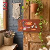 KB ART Decorative Solid Wood Values Plaque Corporate Decor - Wooden Nameplate & Wall Sign (Photo 1 of 2) | SKU KB-5322-B