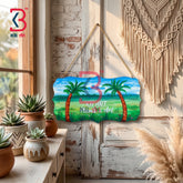 KB ART Solid Wood Promotional Brand Sign Wall Panel - Wooden Nameplate & Wall Sign (Photo 1 of 2) | SKU KB-5325-B