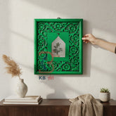 KB ART Decorative Wooden Carved Panel for Office Wall Carved - Carved Wooden Wall Panel (Photo 1 of 2) | SKU KB-5560-B
