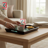 KB ART Handcrafted Wooden MDF Serving Tray With | Original Product Photo KB-5726