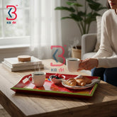 KB ART Handcrafted Wooden MDF Serving Tray With | Original Product Photo KB-5729