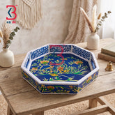 KB ART Handcrafted Solid Wood Geometric Hexagon Serving | Original Product Photo KB-5761