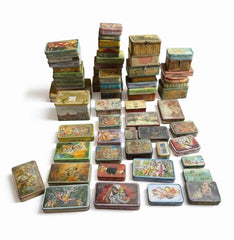 KB ART Antique Old Iron Boxes – Handcrafted Rajasthani Iron Storage Box for Home Decor Styling