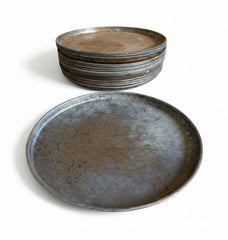 KB ART Antique Iron Big Platter – Handcrafted Rajasthani Decorative Platter for Home Decor Styling