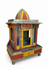 KB ART Antique Wooden Old Vintage Temple - Style 2 – Handcrafted Vintage Jodhpur Home Decor
