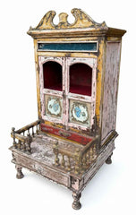 KB ART Antique Wooden Old Vintage Temple - Style 4 – Handcrafted Vintage Jodhpur Home Decor