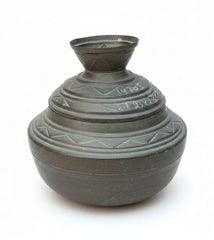 KB ART Antique Brass Old Vintage Matki (Water Pot) – Handcrafted Vintage Jodhpur Home Decor