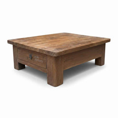 Antique Hand-Carved Wooden Bajot, Style IV
