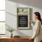 KB ART Chippy Mint Green Chippy Panel Solid Wood Wall Mirror – Handcrafted Rajasthani Jodhpur Home Decor