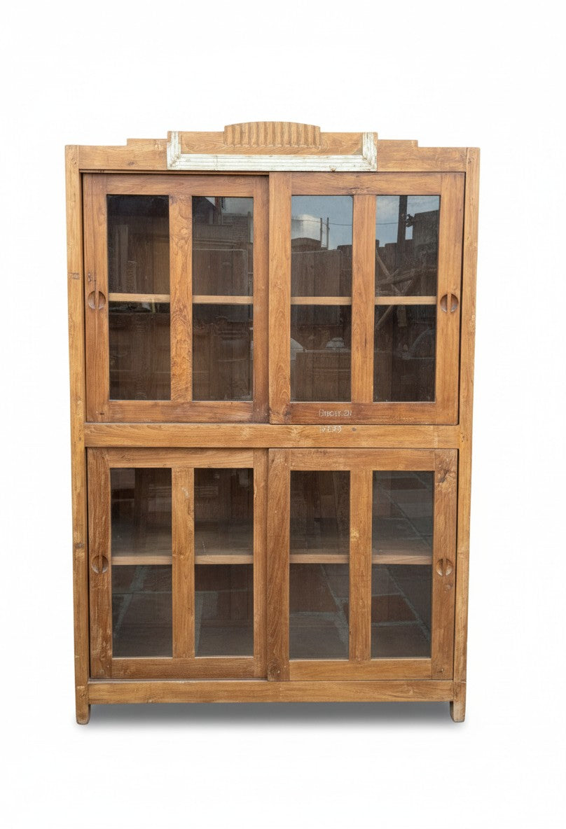 Master Bedroom Wardrobe - close-up detail of hand-carved solid wood finish and joinery, KBART SKU KBART-1060