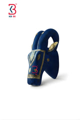 KB ART Ram Head Wall Decor Brass Fittings - Styled Display in Home Interior Setting - Handcrafted Wooden Decor Jodhpur