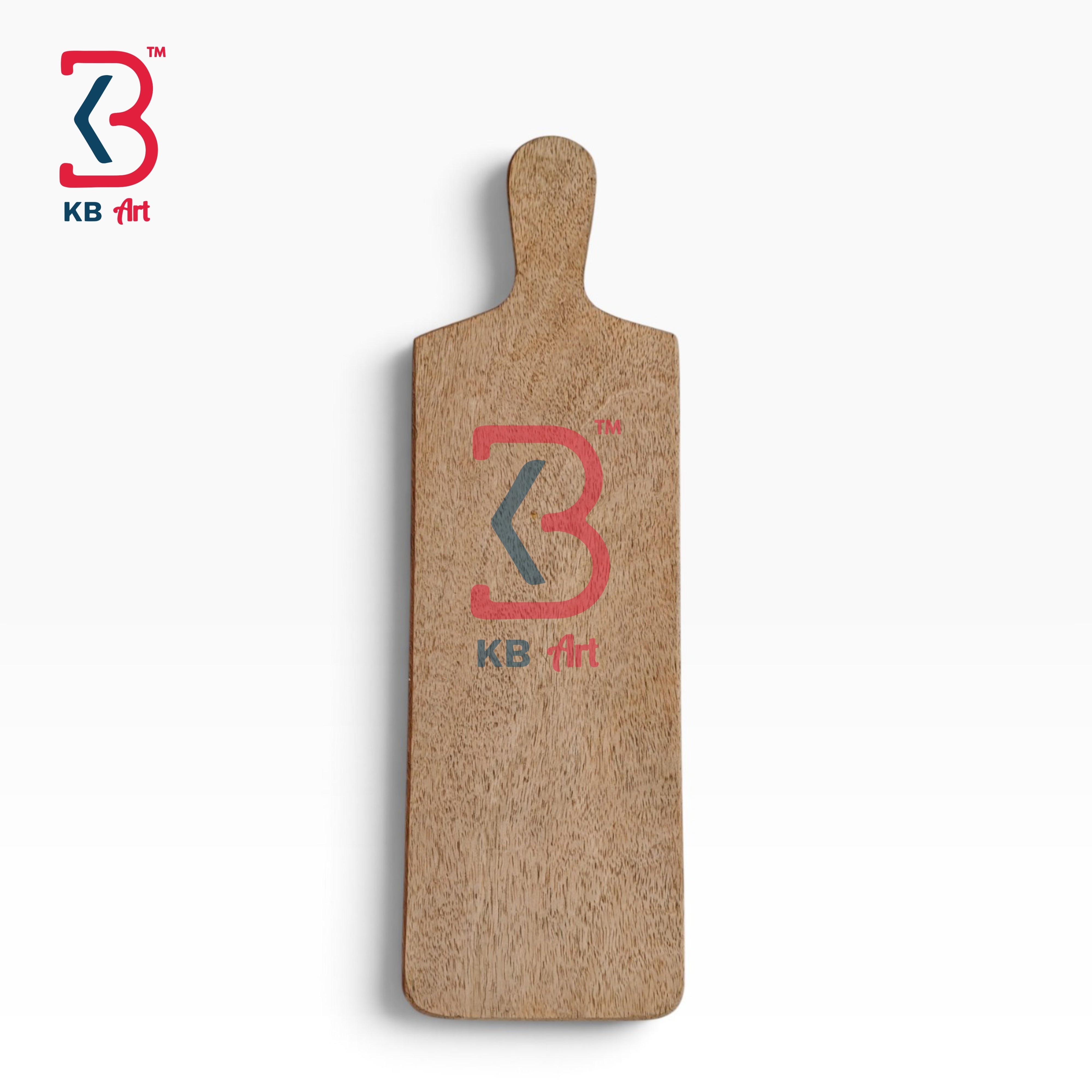 KB ART Artisan Wooden Chopping Board Plaque Home Decor | Styled Home Decor Shot KB-5096-B