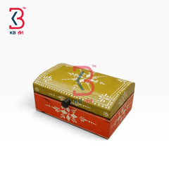 KB ART Traditional Carved Wooden MDF Box Dresser Handcrafted Indian Artisan - Traditional Carved Wooden Mdf Box for Dresser