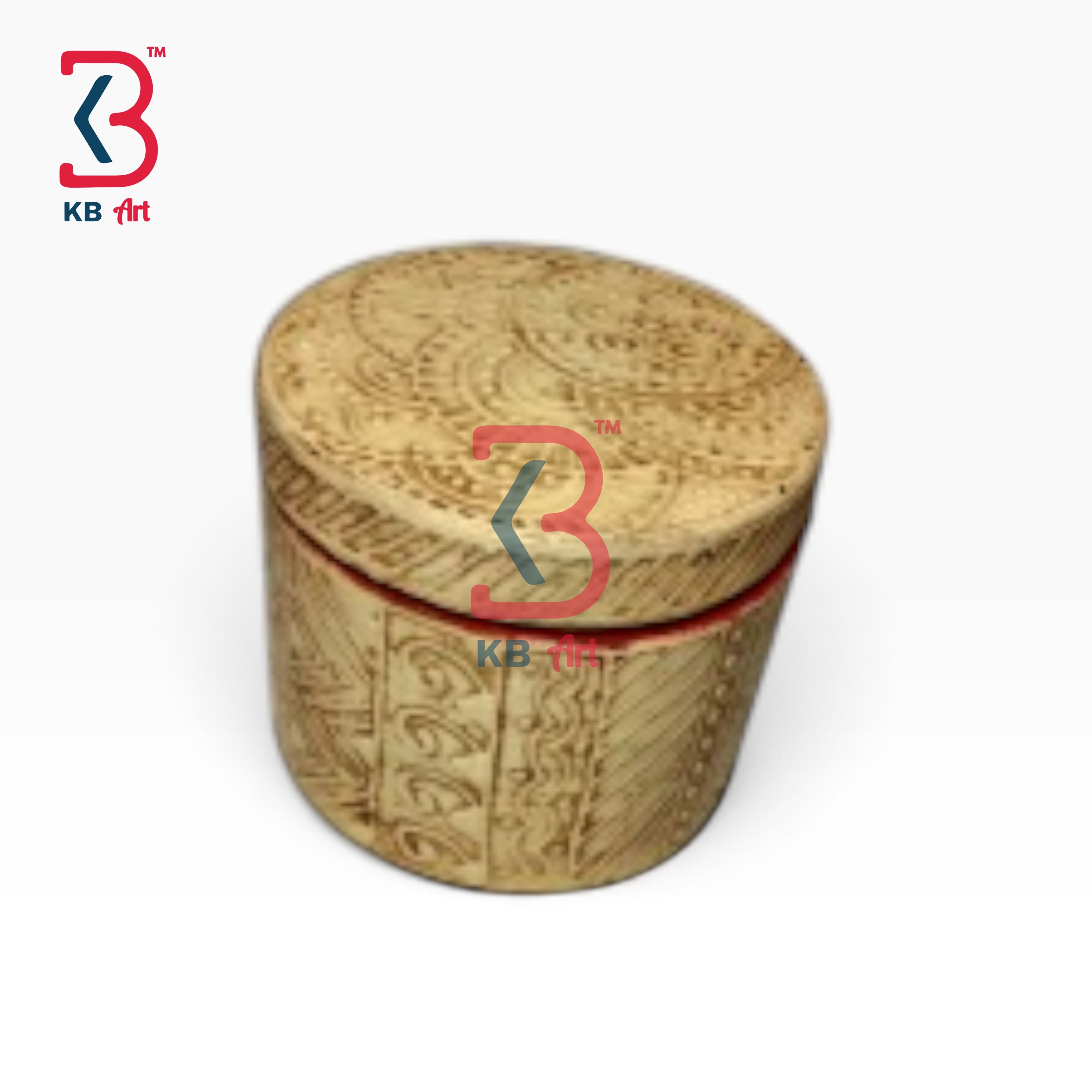 KB ART Vintage Style Hand Painted Wood MDF Keepsake Ring Box - Vintage Style Hand Painted Wood Mdf Keepsake Ring Box