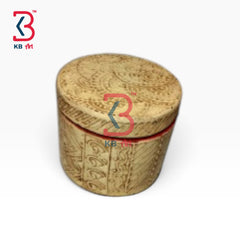 KB ART Vintage Style Hand Painted Wood MDF Keepsake Ring Box - Vintage Style Hand Painted Wood Mdf Keepsake Ring Box
