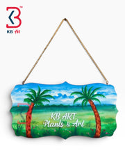 KB ART Handcrafted Decorative Wood Board for Studio Decor - Wooden Nameplate & Wall Sign (Photo 2 of 2) | SKU KB-5325-B