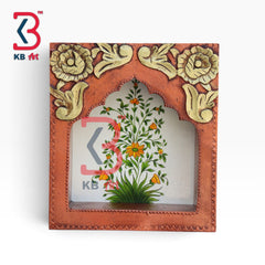 KB ART Artisan Crafted Wood Wall Hanging Panel Showpiece - Carved Wooden Wall Panel (Photo 2 of 2) | SKU KB-5545-B