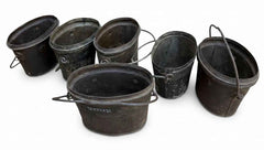 KB ART Antique Iron Balti (Bucket) – Handcrafted Rajasthani Bucket (Balti) for Home Decor Styling