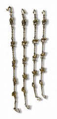 KB ART Antique Brass Vintage Chain – Handcrafted Vintage Decorative Chain for Home Decor Styling