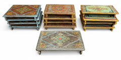 wooden antique bajot chowki