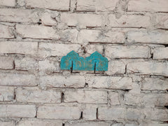 KB ART Hand Carved Wooden Double Hook - Side Angle Showing Finish and Craftsmanship - Handcrafted Wooden Decor Jodhpur